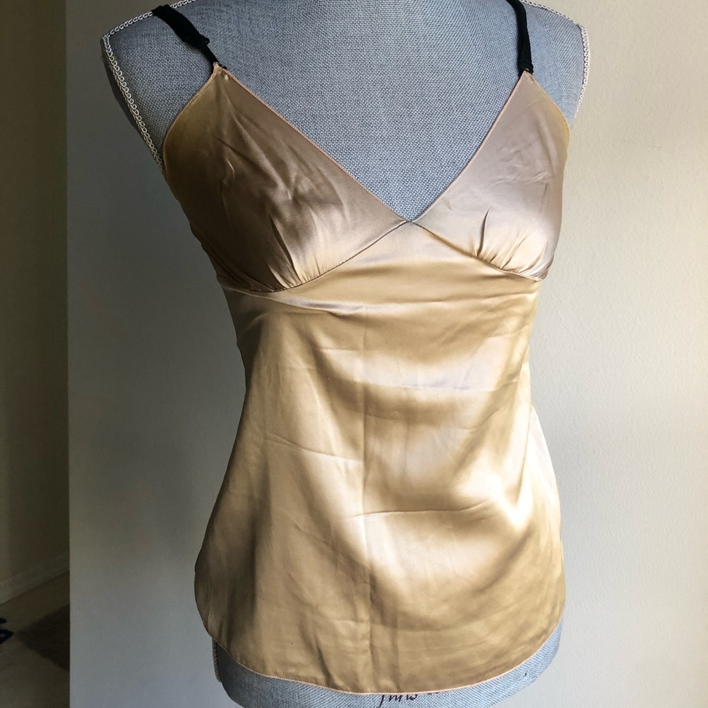 Satin Gold Women's Top